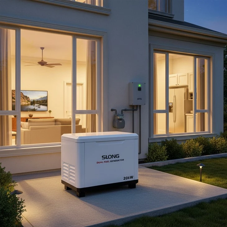 Generator rezerwowy do dużych obciążeń-do reagowania na katastrofy, do instalacji poza-siecią i do krytycznego zasilania rezerwowego